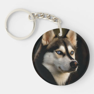 Porte-clés Beau Oreiller Husky Lrow