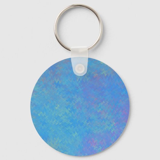 Porte-clés Beau papier bleu marbré (Recto)