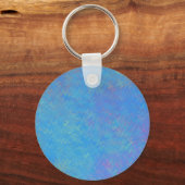 Porte-clés Beau papier bleu marbré (Recto)