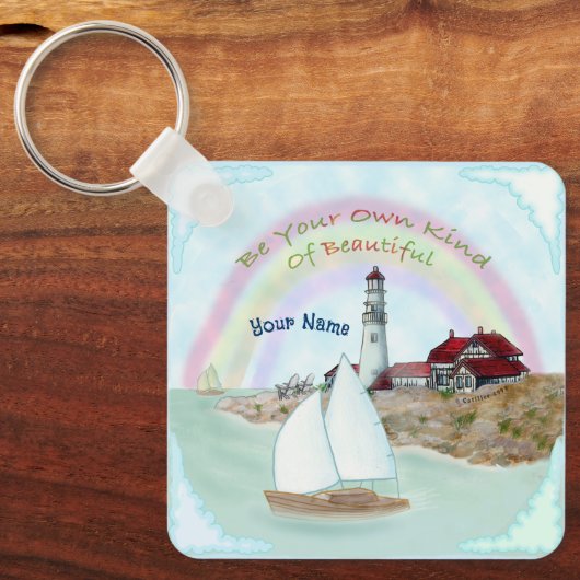 Porte-clés Beau phare (Recto)