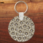 Porte-clés Beau Porte - clé de Fleurs de Diamant (Recto)