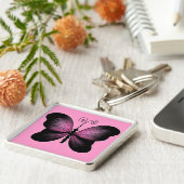 Porte-clés Beau porte - clé de papillon (Côté)