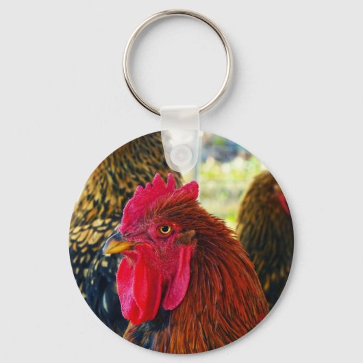 Porte-clés Beau Rooster (Recto)