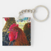 Porte-clés Beau Rooster (Dos)