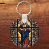 Porte-clés Beau Sacré Coeur Religieux de Vierge Marie (Recto)
