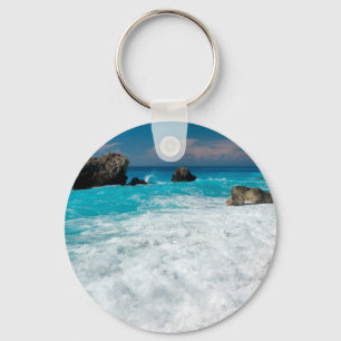 Porte-clés Beau Surf aquatique de plage Aloha Mariage hawaiie