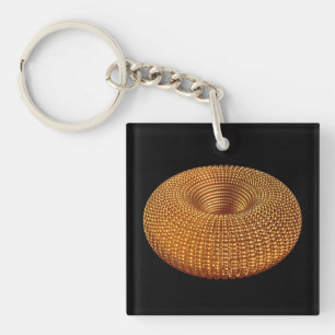 Porte-clés Beau Torus d'or