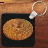 Porte-clés Beau Torus d'or (Verso)