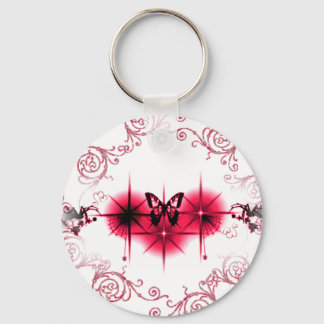 Porte-clés Beauté brillante en rose-porte - clé