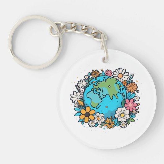Porte-clés Beauté de la Terre (Devant)