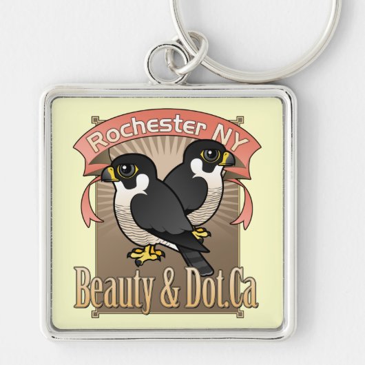 Porte-clés Beauté de Rochester et Dot.Ca (Devant)