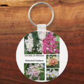 Porte-clés Beauté d'orchidée (Verso)