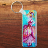 Porte-clés BEAUTÉ EN ROSE / Plante papillon magique (Recto)