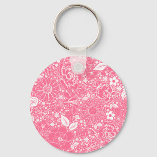 Porte-clés Beautés botaniques PORTE - CLÉ rose pâle