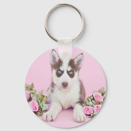Porte-clés Beautiful Husky (Recto)