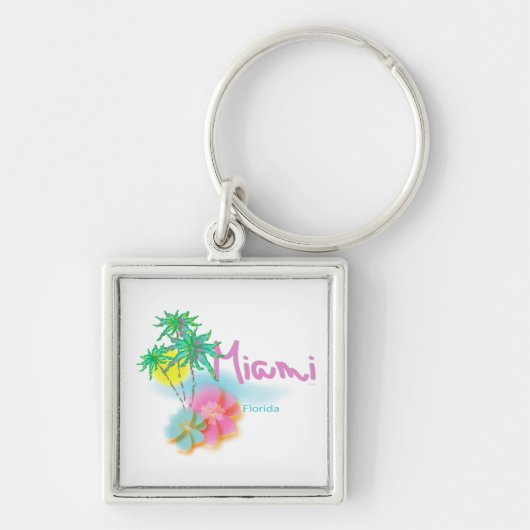 Porte-clés Beautiful Miami (Devant)