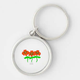 Porte-clés Beautiful Tiger Lilies Premium Round Keychain