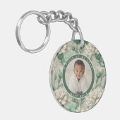Porte-clés Beaux Cadeaux Pour Couples Fleur De Carnation (Devant gauche)