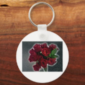PORTE-CLÉS BEAUX ROSES ROUGES (Recto)