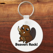 Porte-clés Beavers Rock ! (Recto)