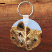 Porte-clés Bébé amour lion (Recto)