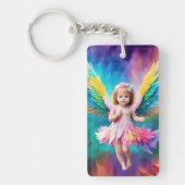 Porte-clés Bébé Bébé Ange ailes Art-38424 (Devant)