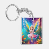 Porte-clés Bébé Bébé Ange ailes Art-38424 (Devant gauche)