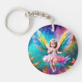 Porte-clés Bébé Bébé Ange ailes Art-38424 (Devant)