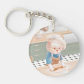 Porte-clés Bébé Bébé - Cosy Morning Kneading (Devant)