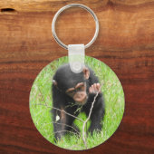 Porte-clés Bébé Chimp Clé anneau (Recto)