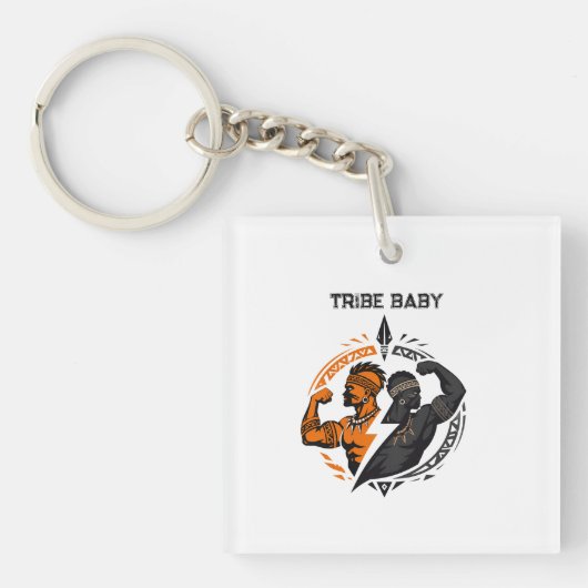 PORTE-CLÉS BÉBÉ DE LA TRIBU (Devant)