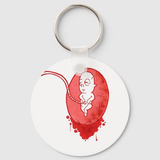 Porte-clés Bébé déplaisant (Recto)