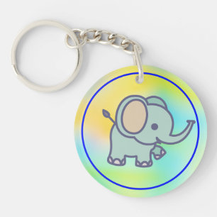Porte-clés Bébé éléphant mignon dessin animé-47767