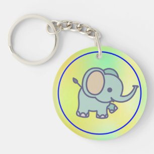 Porte-clés Bébé éléphant mignon dessin animé-47767