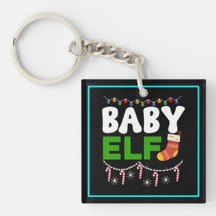 Porte-clés Bébé Elfe Noël Conception de vacances-84608