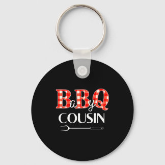Porte-clés Bébé fête de la famille cousin BBQ party mignon fa