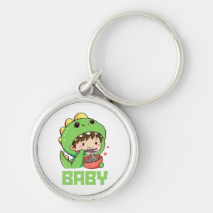 Porte-clés bébé godzilla