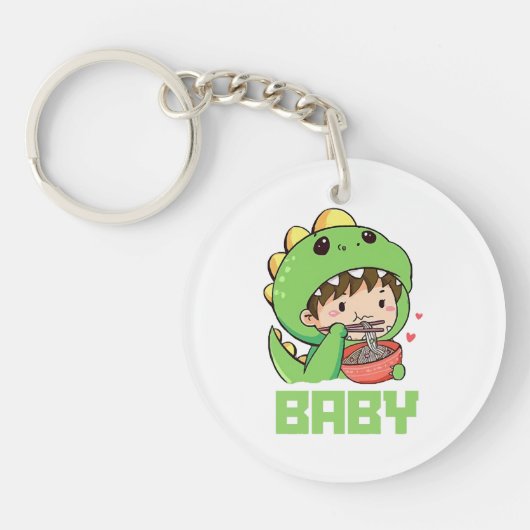 Porte-clés bébé godzilla (Devant)