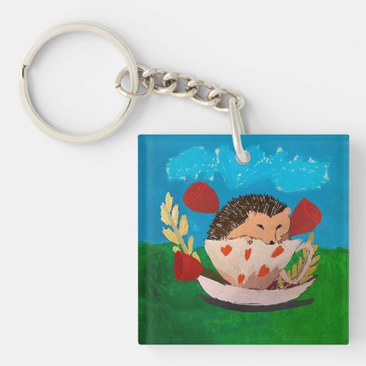 Porte-clés Bébé Hérisson (Devant)