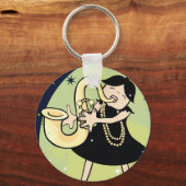 Porte-clés bébé jazz (Recto)