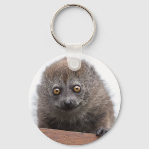 Porte-clés bébé lémurien