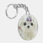 Porte-clés Bébé maltais (Devant gauche)