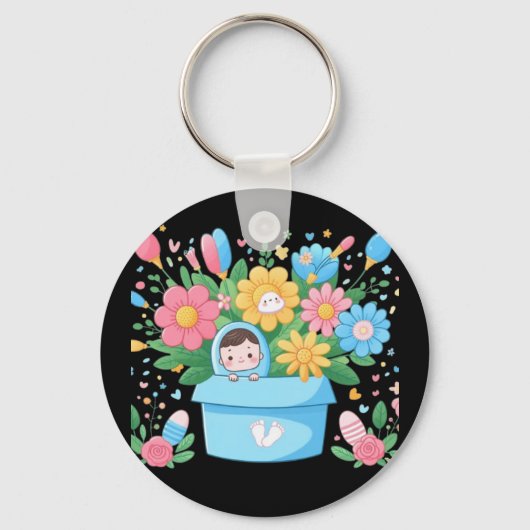 Porte-clés Bébé mignon (Recto)