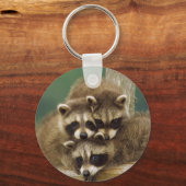 Porte-clés Bébé mignon Raccoon (Recto)