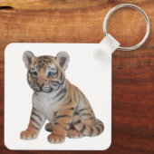 Porte-clés Bébé mignon Tiger Cub (Verso)
