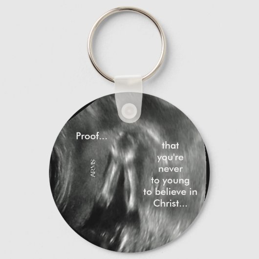 Porte-clés Bébé priant (Recto)