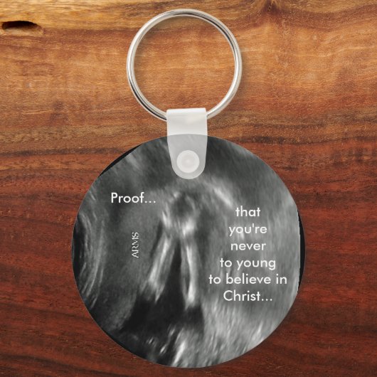 Porte-clés Bébé priant (Recto)