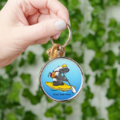 Porte-clés Bécastre de miel en kayak (Main)