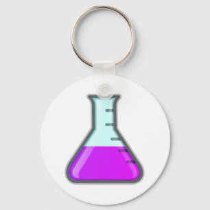 Porte-clés Becher de la Science de chimie