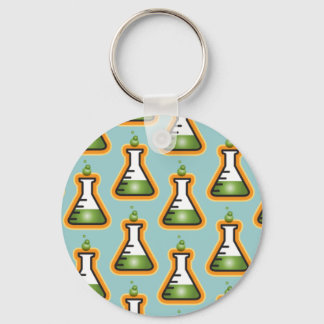 Porte-clés Béchers de scientifiques